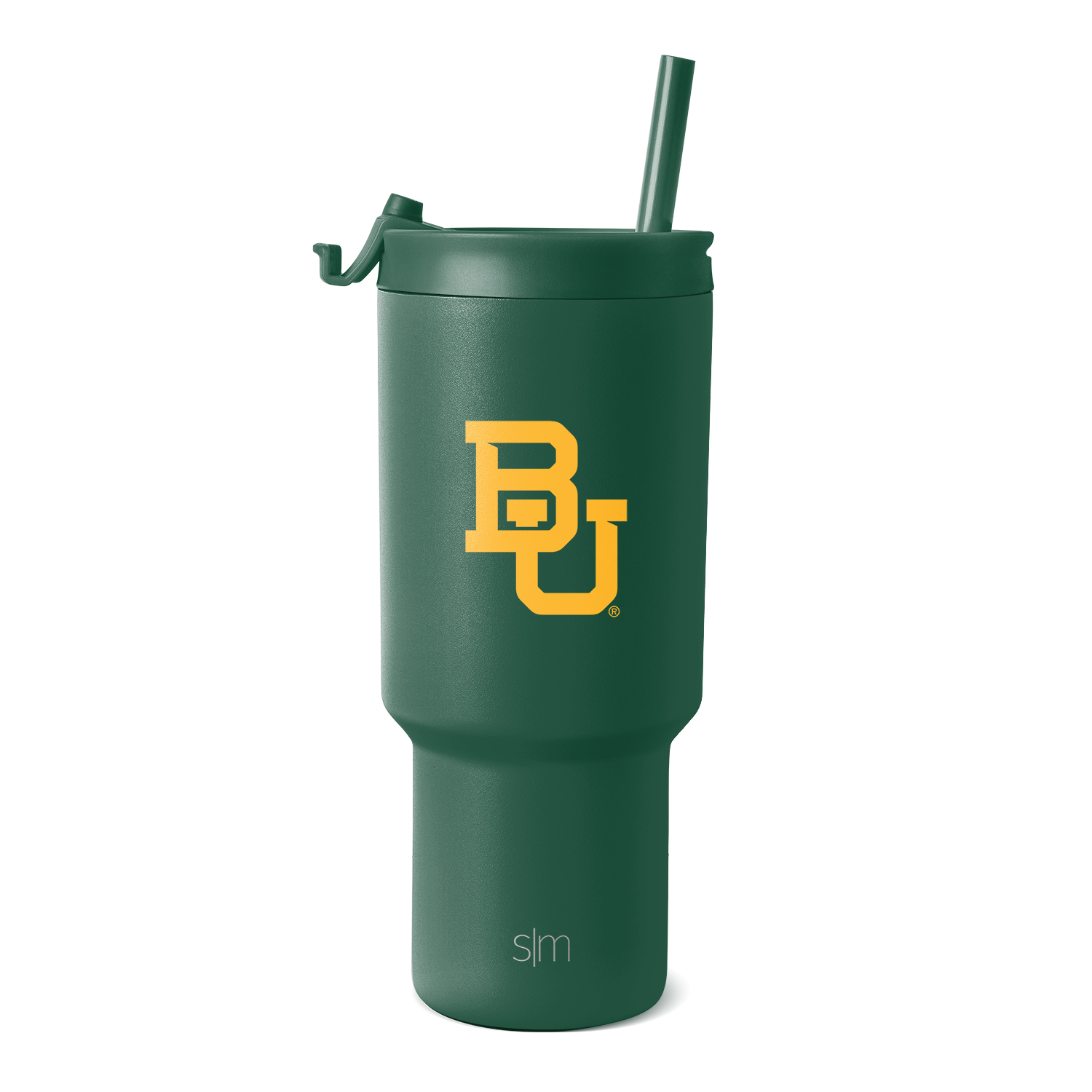 Collegiate Trek Tumbler - 20oz Insulated Stainless Steel Water Bottle with Lid & Straw - Perfect for Hiking, Camping & Outdoor Adventures