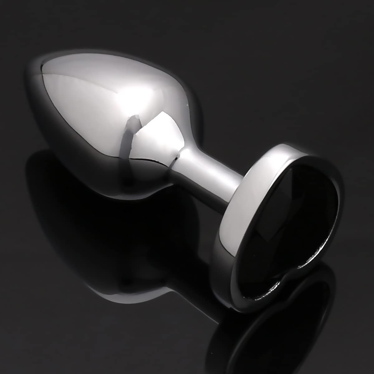 Premium Super Steel Anal Plug - Black Fetish Butt Massager for Personal Pleasure & Sensual Play - Perfect for Couples & Solo Use