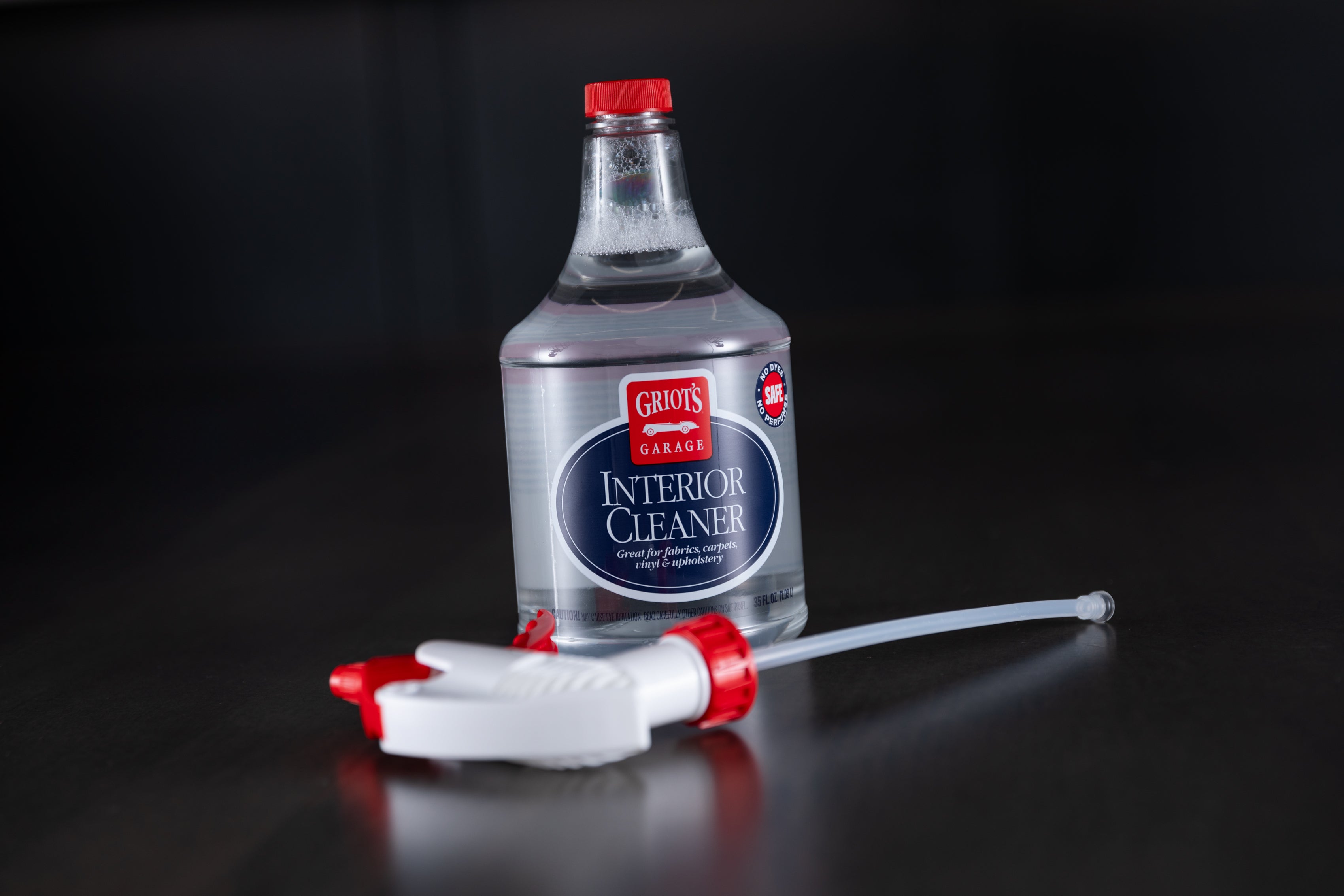 Griot's Garage Premium Interior Cleaner - Safe for Car Upholstery, Dash & Leather - Perfect for Detailing & Deep Cleaning Vehicles