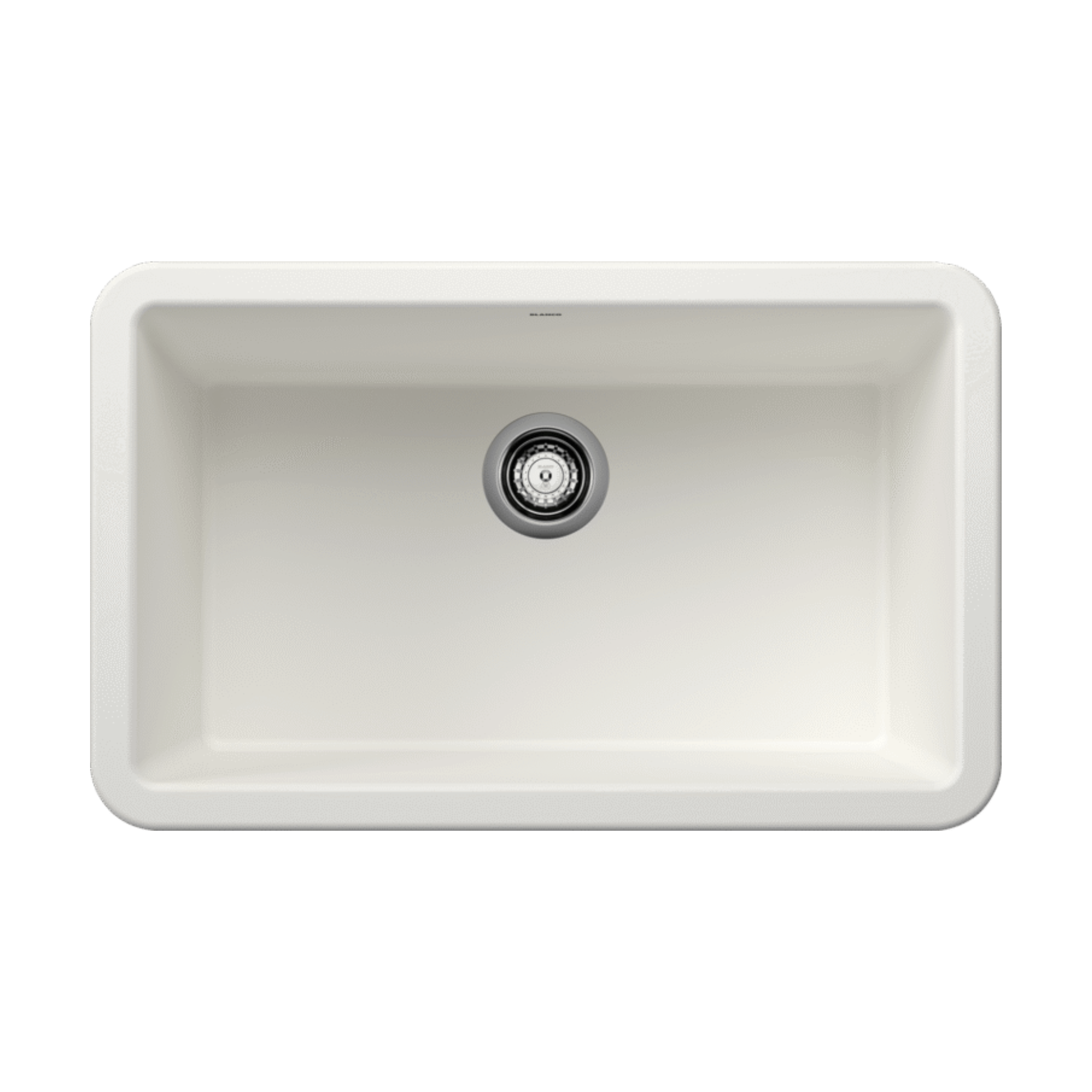 Blanco Ikon 30-Inch Apron Front Single Bowl SILGRANIT Kitchen Sink - Durable & Stylish for Modern Farmhouse & Rustic Decor