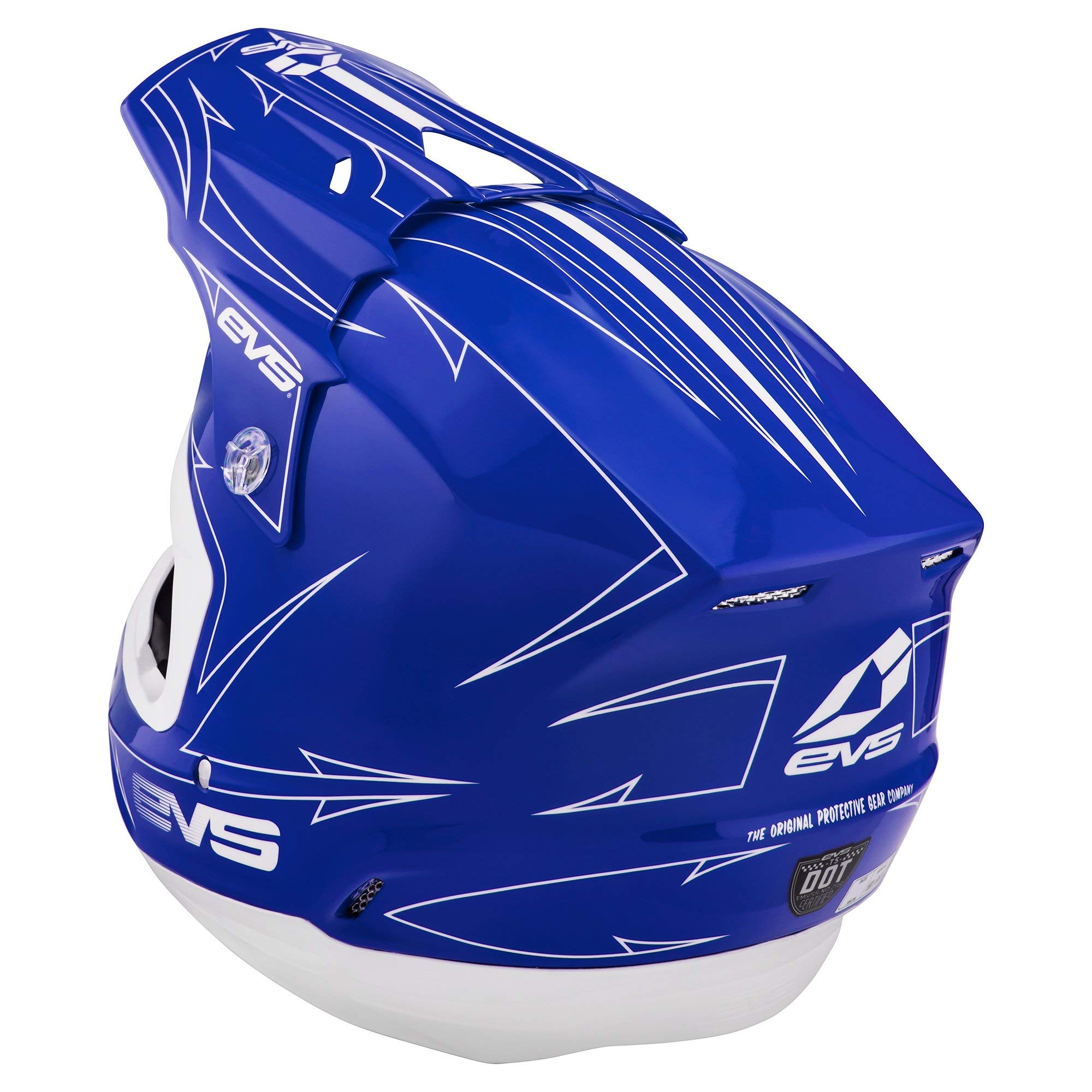 EVS Sports Off-Road Pinner Helmet (T5 Pinner) - Lightweight & Durable Motocross Helmet for Dirt Bike, ATV & MX Racing - Perfect for Trail Riding & Extreme Sports