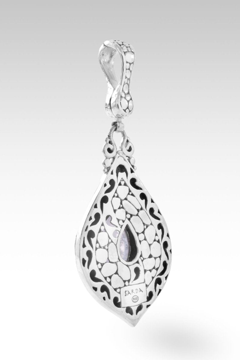 Wholly Present Pendant™ - Blue Lace Agate Necklace for Women | Healing Crystal Jewelry for Meditation, Yoga & Spiritual Wellness