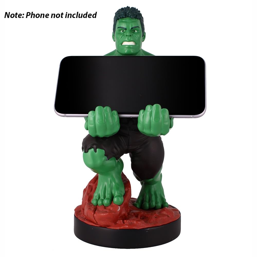 Marvel Avengers Hulk Controller Stand & Phone Holder - Compatible with Xbox, PS4, PS5, Nintendo Switch - Perfect for Gaming Setup & Desk Organization