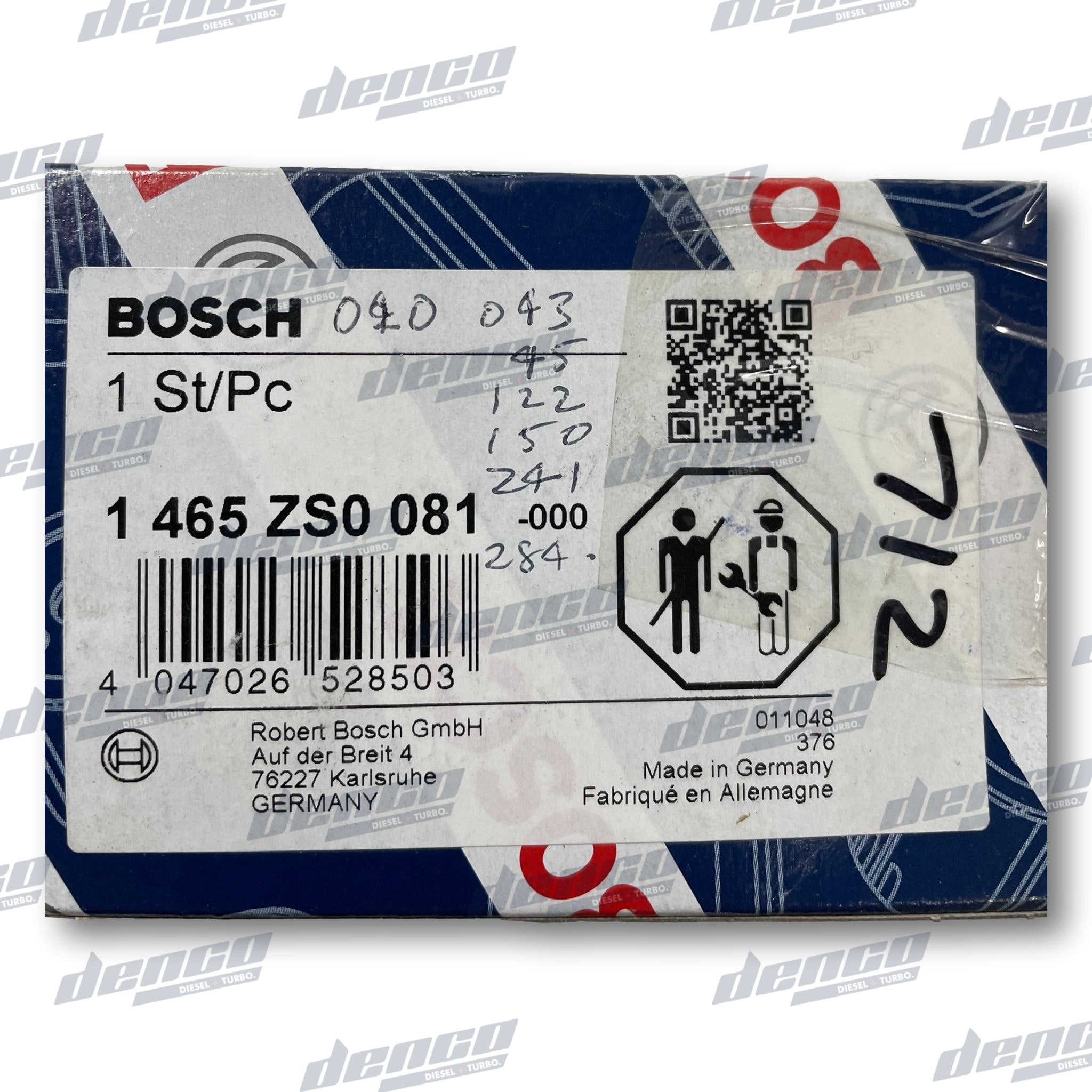BOSCH 1465ZS0081 Metering Unit for Cummins Engines - Replaces 0928400712 | Fuel Injection System Replacement Part for Truck & Heavy Equipment Maintenance