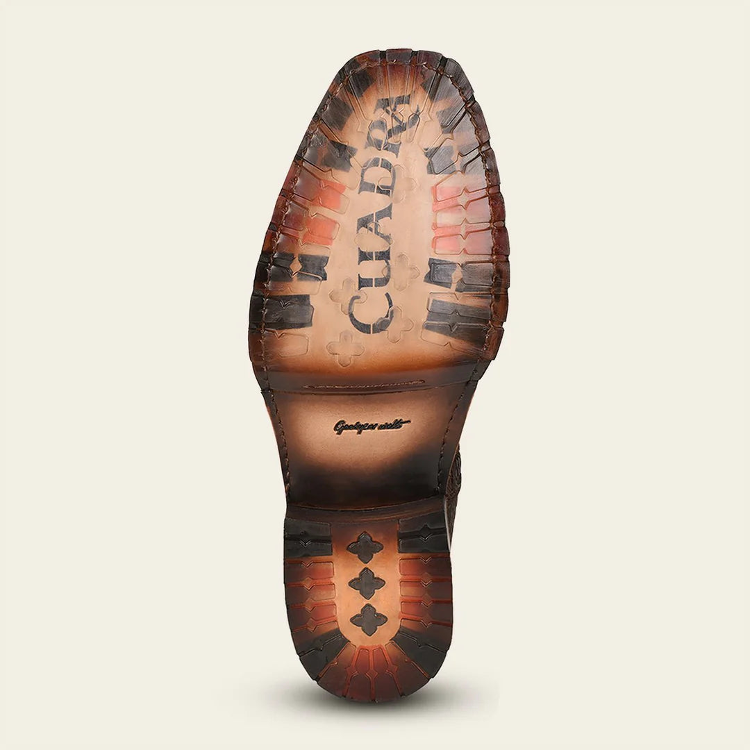Men's Cuadra Tobacco Casual Cowboy Shark Boots - Western Style Leather Boots for Riding, Work & Outdoor Adventures