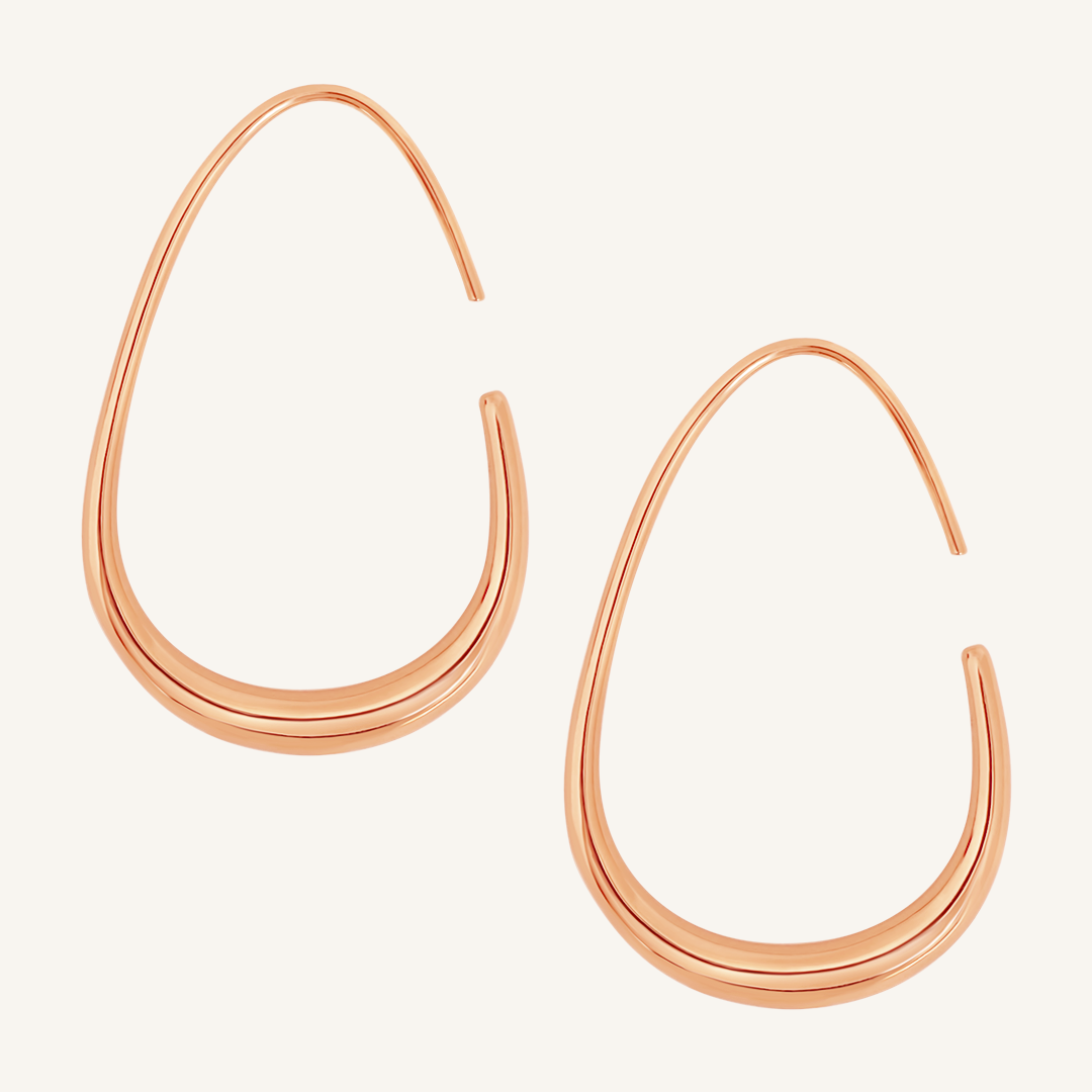 Tate Hoops - Stylish and Durable Fashion Earrings for Women | Perfect for Parties, Weddings, and Everyday Wear