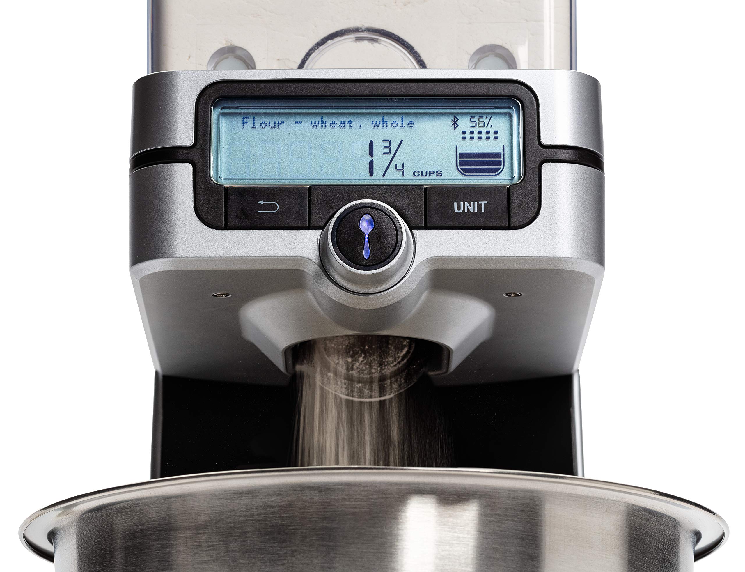 Smart Storage System Starter Kit - Automatic Measuring & Dispensing with Digital Scale Accuracy - Kitchen & Pantry Organization for Spices, Grains & Dry Food Storage - Perfect for Home Chefs & Meal Prep