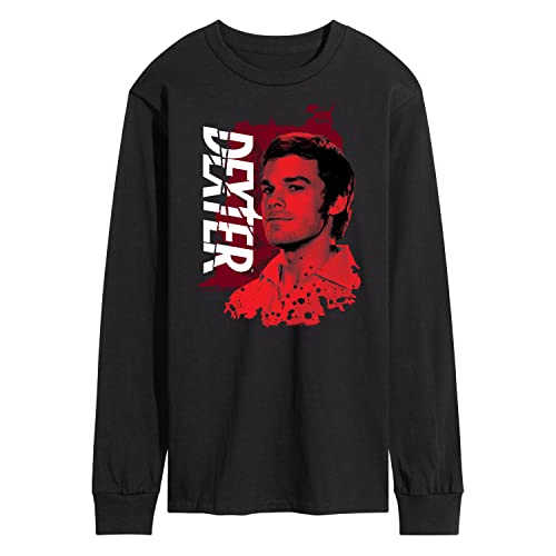 Dexter Red Spatter Portrait - Black