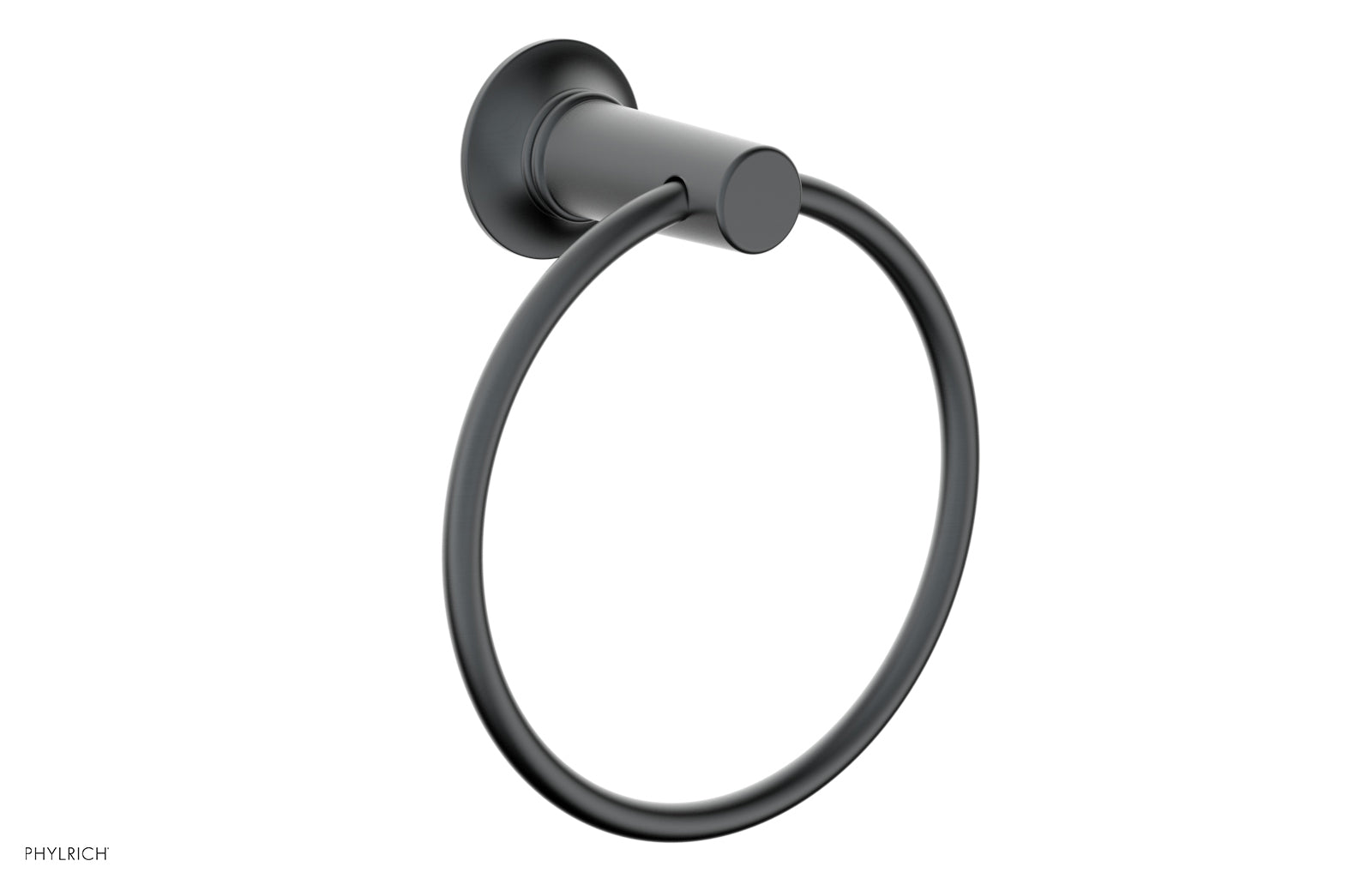 HEX MODERN Chrome Towel Ring - 501 75 Bathroom Accessory for Hand & Face Towels - Perfect for Modern & Contemporary Bathrooms