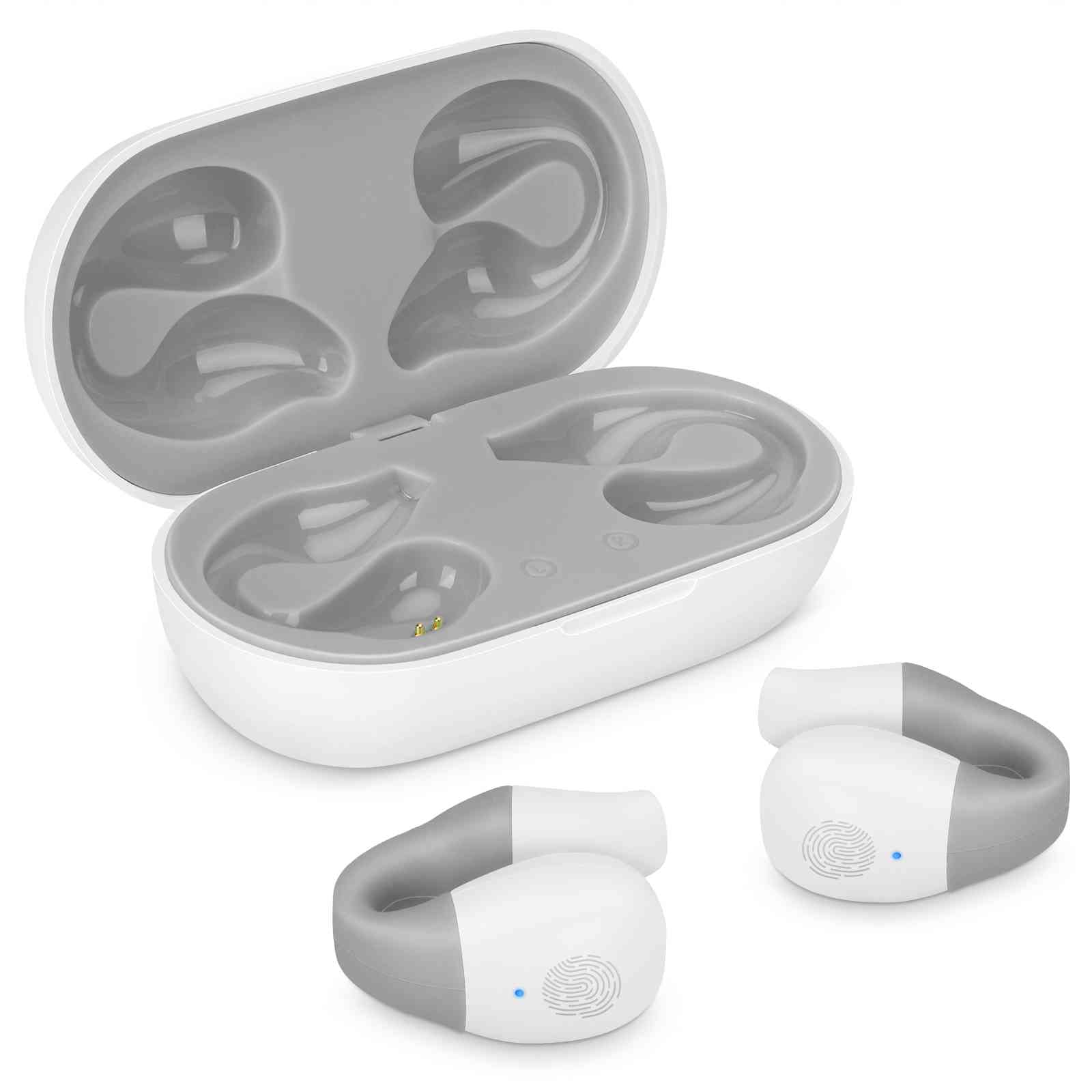 UrbanX UX3 True Wireless Earbuds - Bluetooth 5.0 Headphones with Touch Control, Charging Case & Built-in Mic | Premium Deep Bass Stereo Sound | Compatible with LG Velvet 5G UW & All Bluetooth Devices | Perfect for Gym, Running, Commuting & Work Calls - Black