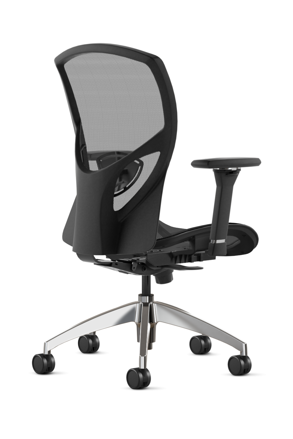 Ergonomic High Back Office Chair - 9 to 5 @nce Black Task Chair (217) for Home & Office Workspace Comfort