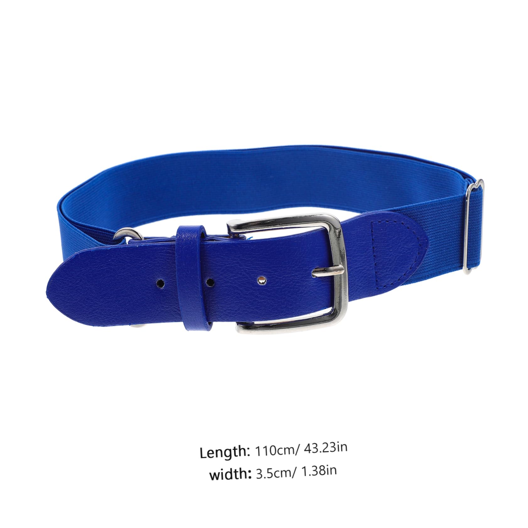 Happyyami Adjustable Baseball Belt for Men, Women & Youth - Imitation Leather Sports Elastic Belt with Sliding Buckle - Perfect for Baseball, Softball & Casual Wear