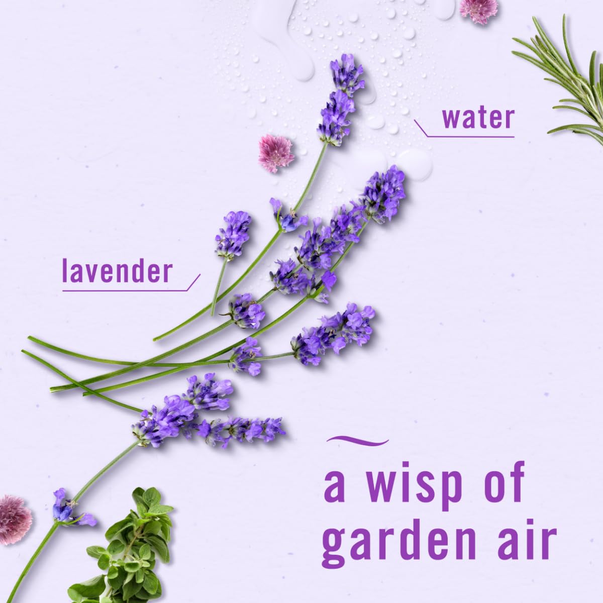 Febreze Small Spaces Air Freshener - Odor Eliminator for Home, Bathroom & Kitchen | Light Lavender Scent | Plug-In Alternative | 2-Pack | Perfect for Closets, Offices & Pet Areas