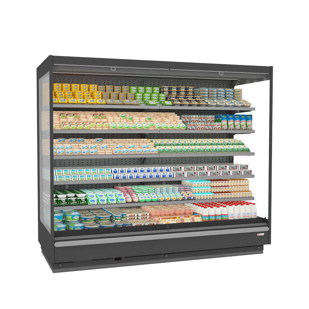Atlantic® VCA30DL8112 12ft Commercial Open Front Refrigerated Display Case - 12'L x 30