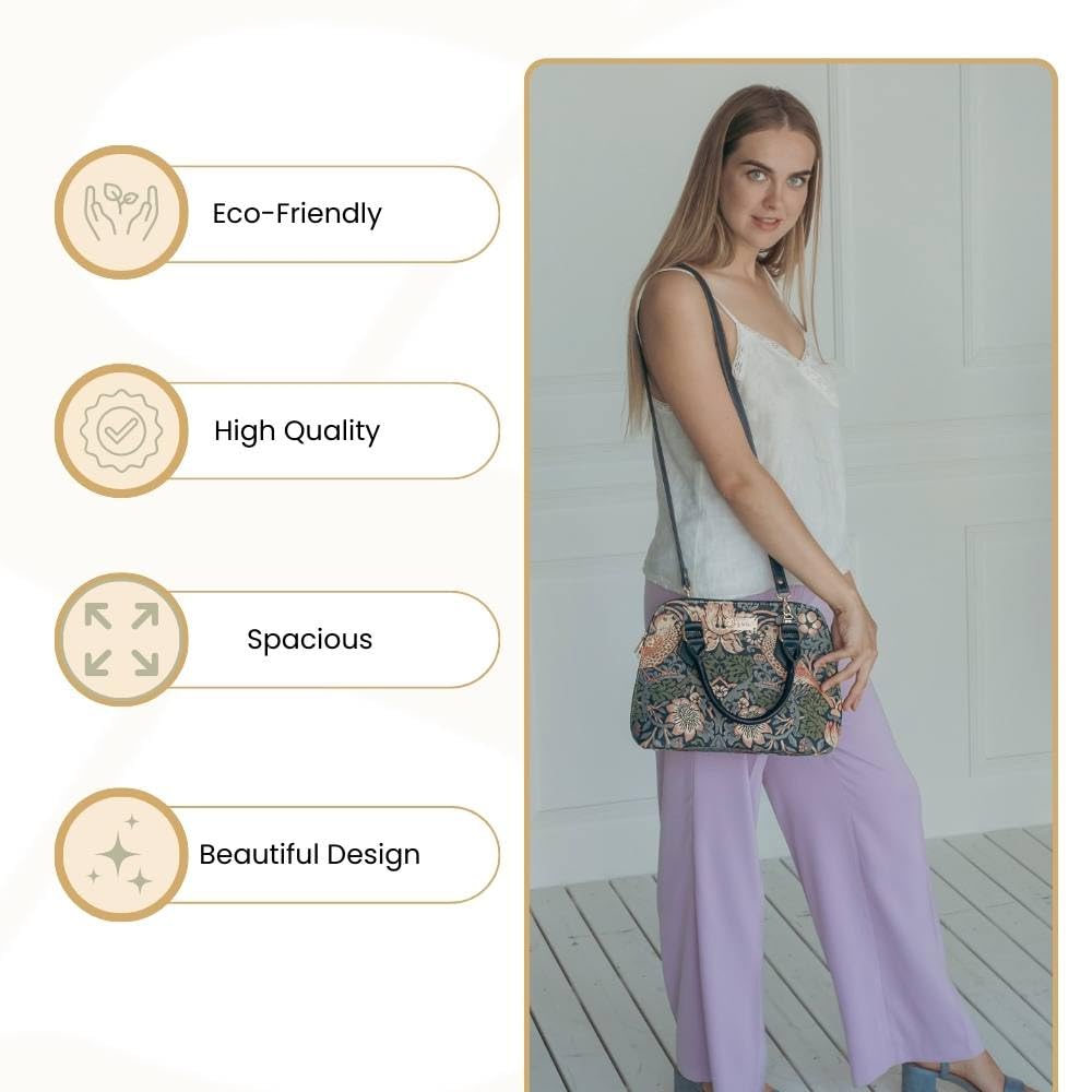 Signare Women's Hand & Shoulder Bag - Stylish Crossbody Purse & Satchel for Women, Girls & Teens | Perfect for Work, Travel & Everyday Use