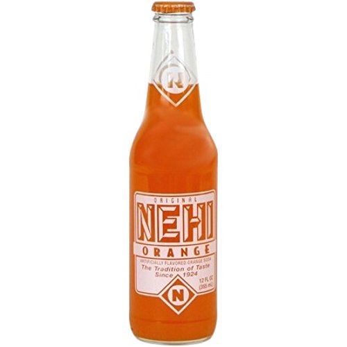 Nehi Orange Soda - 12oz Glass Bottles (6-Pack) | Retro Vintage Soft Drink for Parties, BBQs & Nostalgic Refreshment