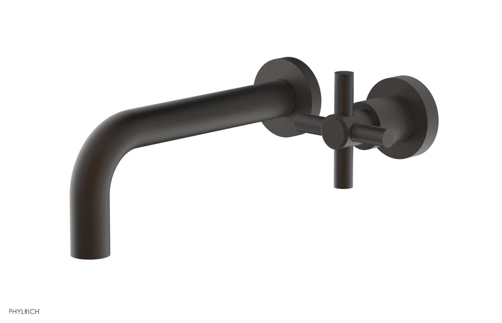 D131-15 Single Handle Wall Mount Lavatory Faucet Set - Cross Handle Design for Bathroom Sink, Perfect for Modern Home & Commercial Use