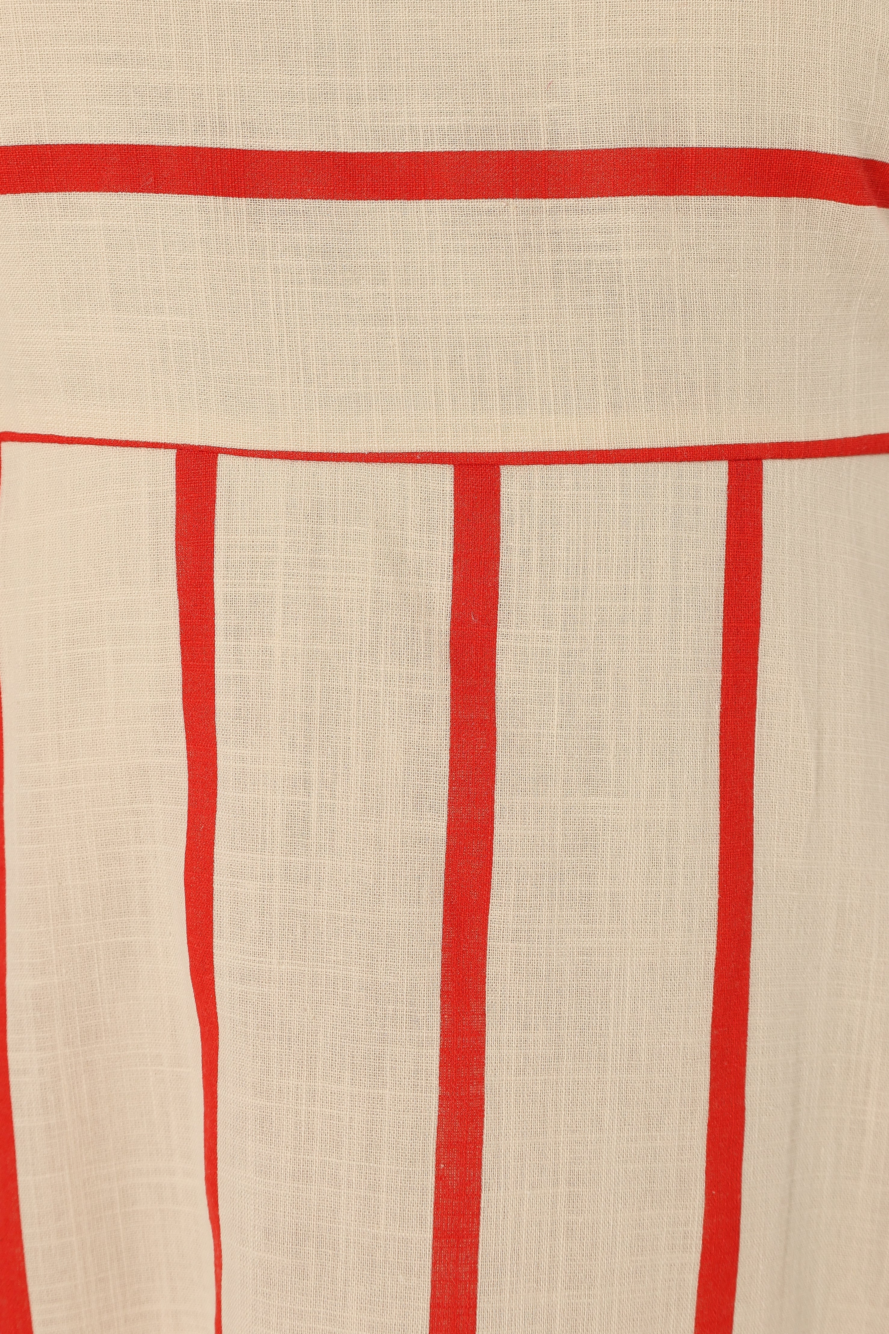 Brea Maxi Dress - Cream Stripe Flowy Summer Dress for Women | Perfect for Beach, Vacation & Casual Outings