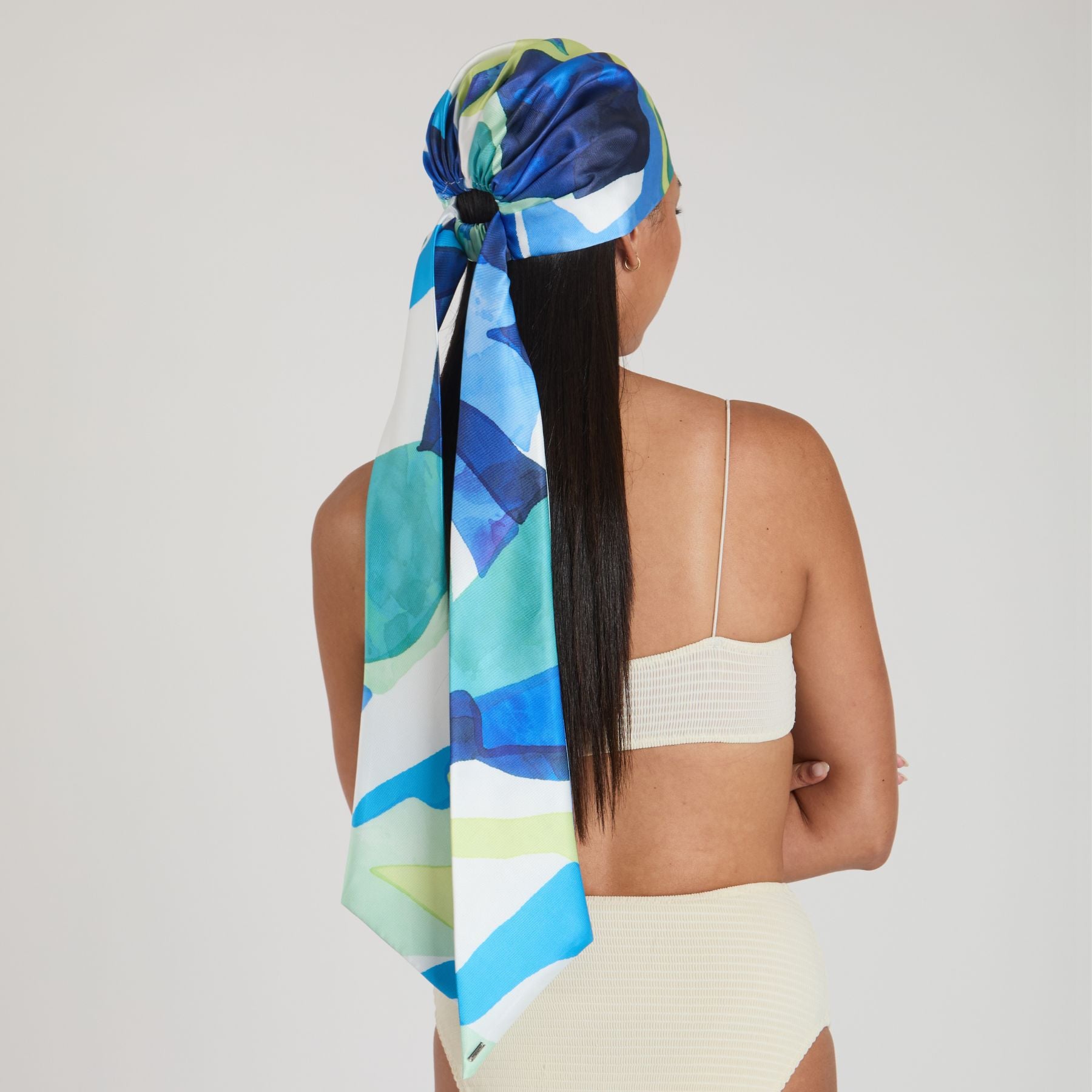 Gigi Satin Headscarf for Women - Soft & Elegant Silk-Like Hair Wrap - Perfect for Sleep, Travel, and Fashion Accessories