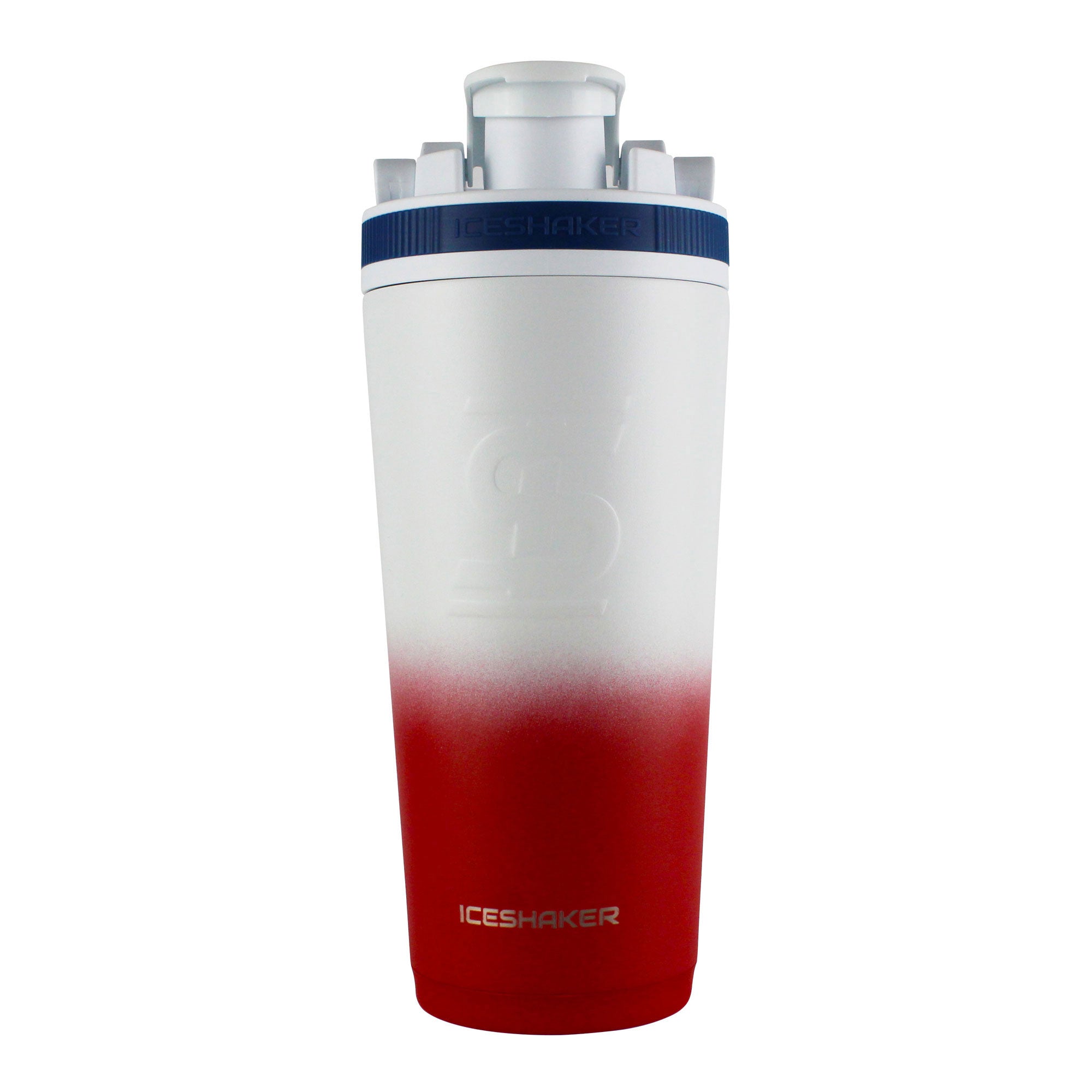 FITOPS USA 26oz Insulated Stainless Steel Protein Shaker Bottle - Perfect for Gym, Workout, and Post-Workout Recovery