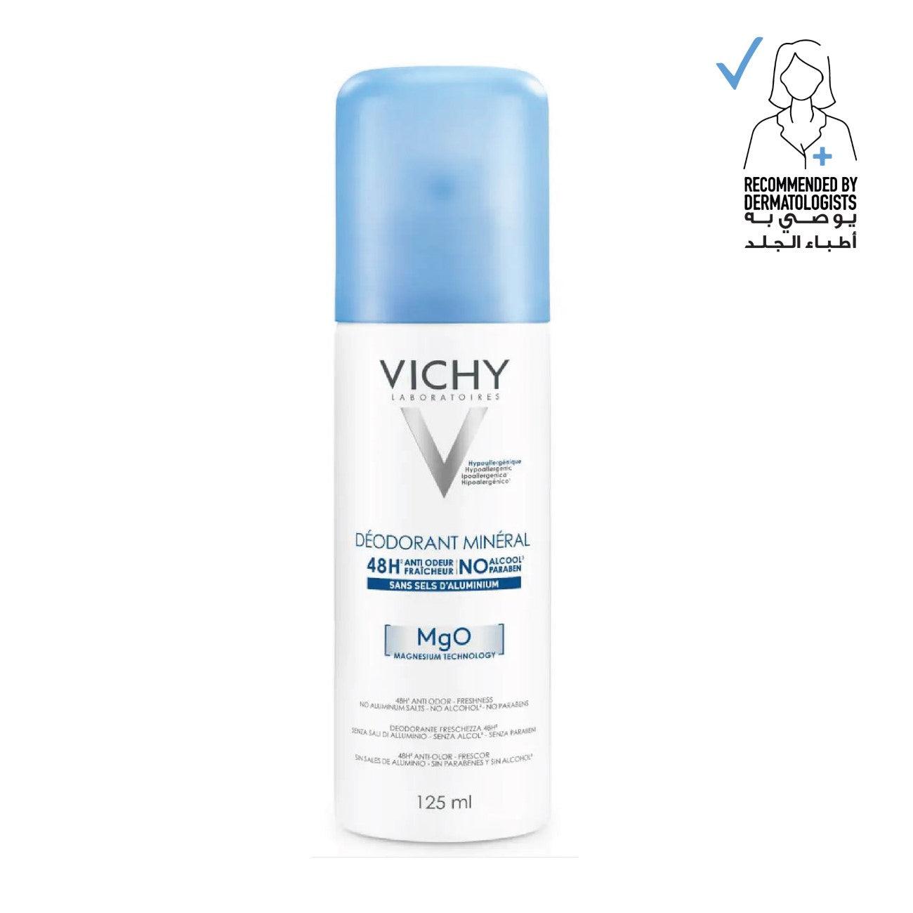 48H Mineral Deodorant for Women & Men - Natural Aluminum-Free Deodorant Stick - Long Lasting Odor Protection - Ideal for Gym, Work & Daily Use