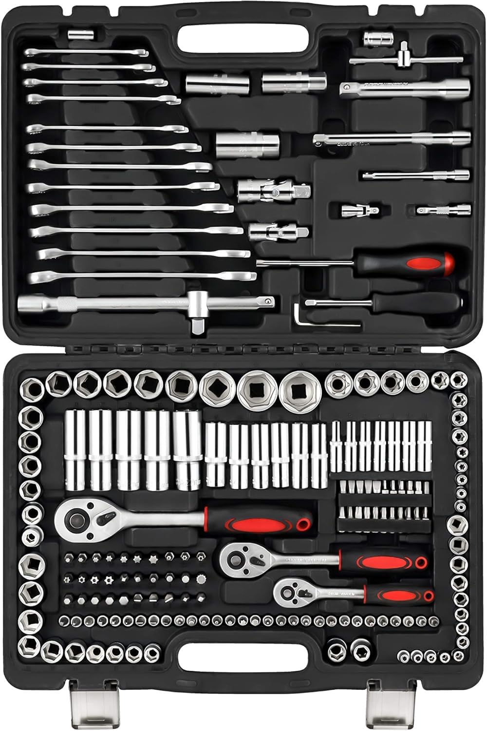 216-Piece Mechanic Tool Set with 1/4