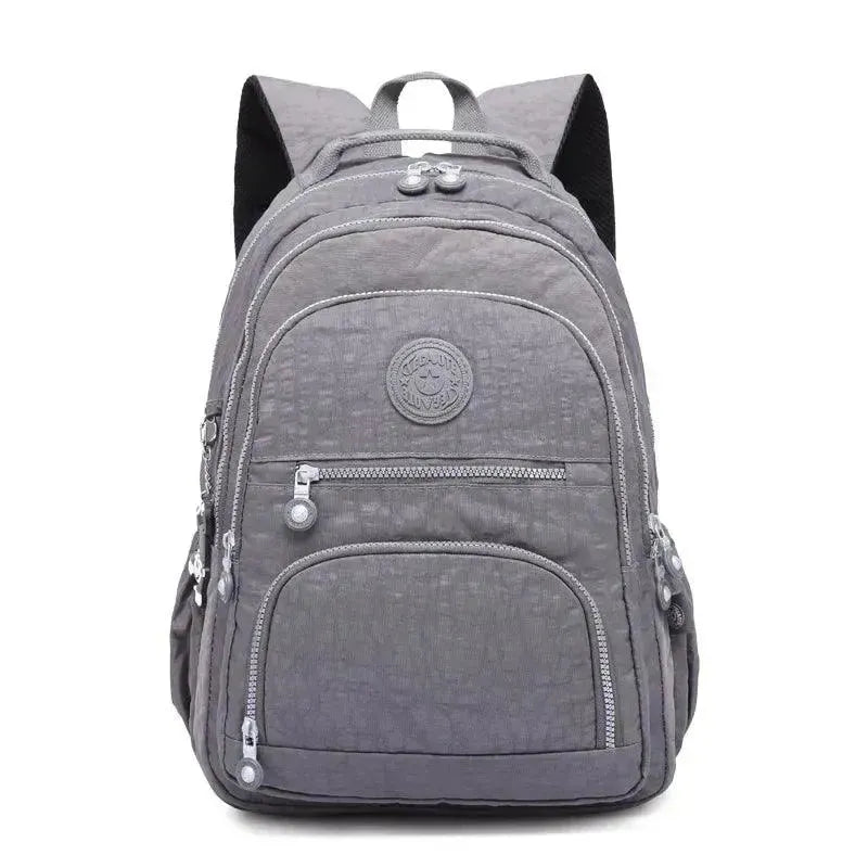 Stylish Nylon Backpack for Teens - Durable School Backpack with Multiple Pockets | Perfect for High School, College, Travel & Daily Use