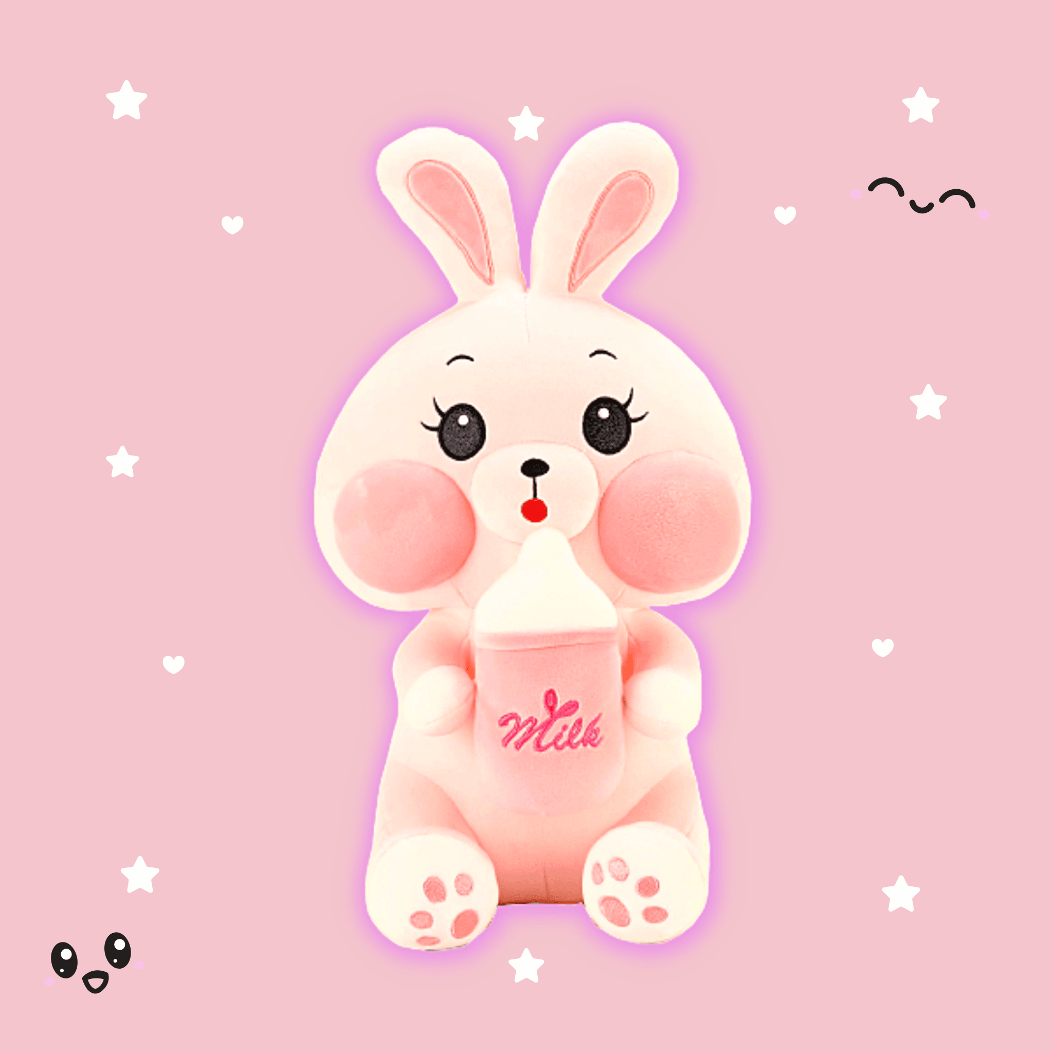Giant Bunny Plush Toy - Soft and Cuddly Stuffed Animal for Kids, Perfect for Gifts, Nursery Decor, and Comforting Companionship
