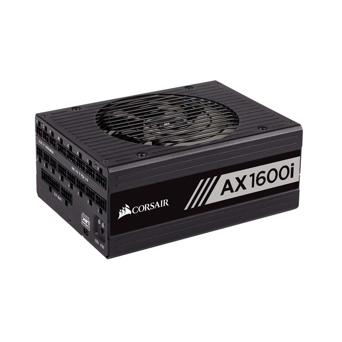 Corsair AX1600i 1600W Fully Modular 80 Plus Titanium Certified Digital Power Supply - High Performance PSU for Gaming PC, Workstation & Server Builds