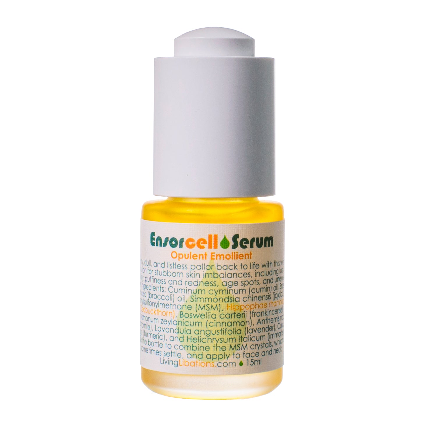 Ensorcell Serum - Anti-Aging Face Serum with Hyaluronic Acid & Vitamin C for Glowing Skin | Day & Night Moisturizer for Women & Men | Perfect for Dry Skin & Wrinkles