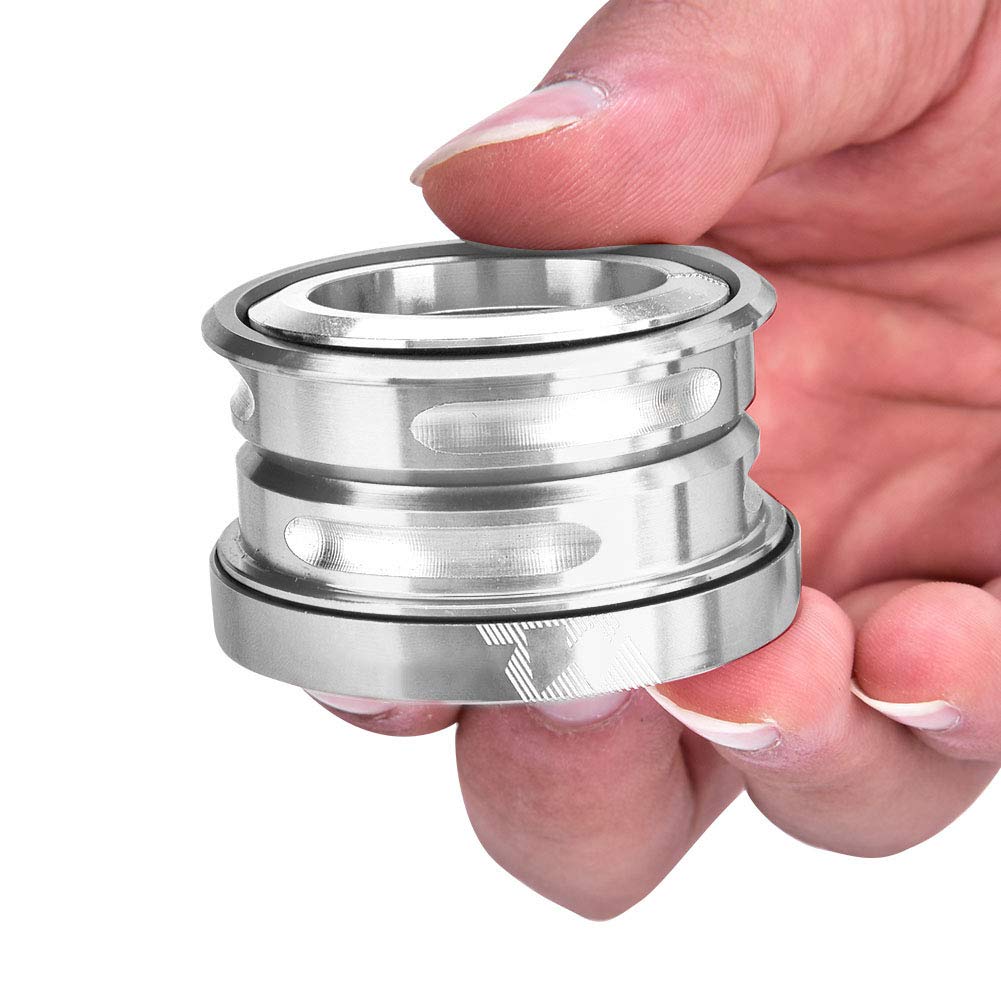 Premium 44mm Aluminum Alloy Bike Headset - Sealed Bearing Mountain Bike Headset Accessory for Smooth Steering | Ideal for MTB Upgrades & Off-Road Cycling