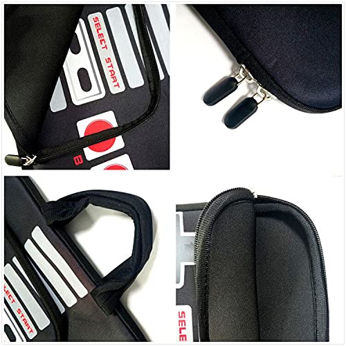 14-15.6 Inch Laptop Sleeve with Handle - Neoprene Protective Case with Extra Pockets for Dell, Lenovo, HP, ASUS, Acer & More - Perfect for Work, School & Travel
