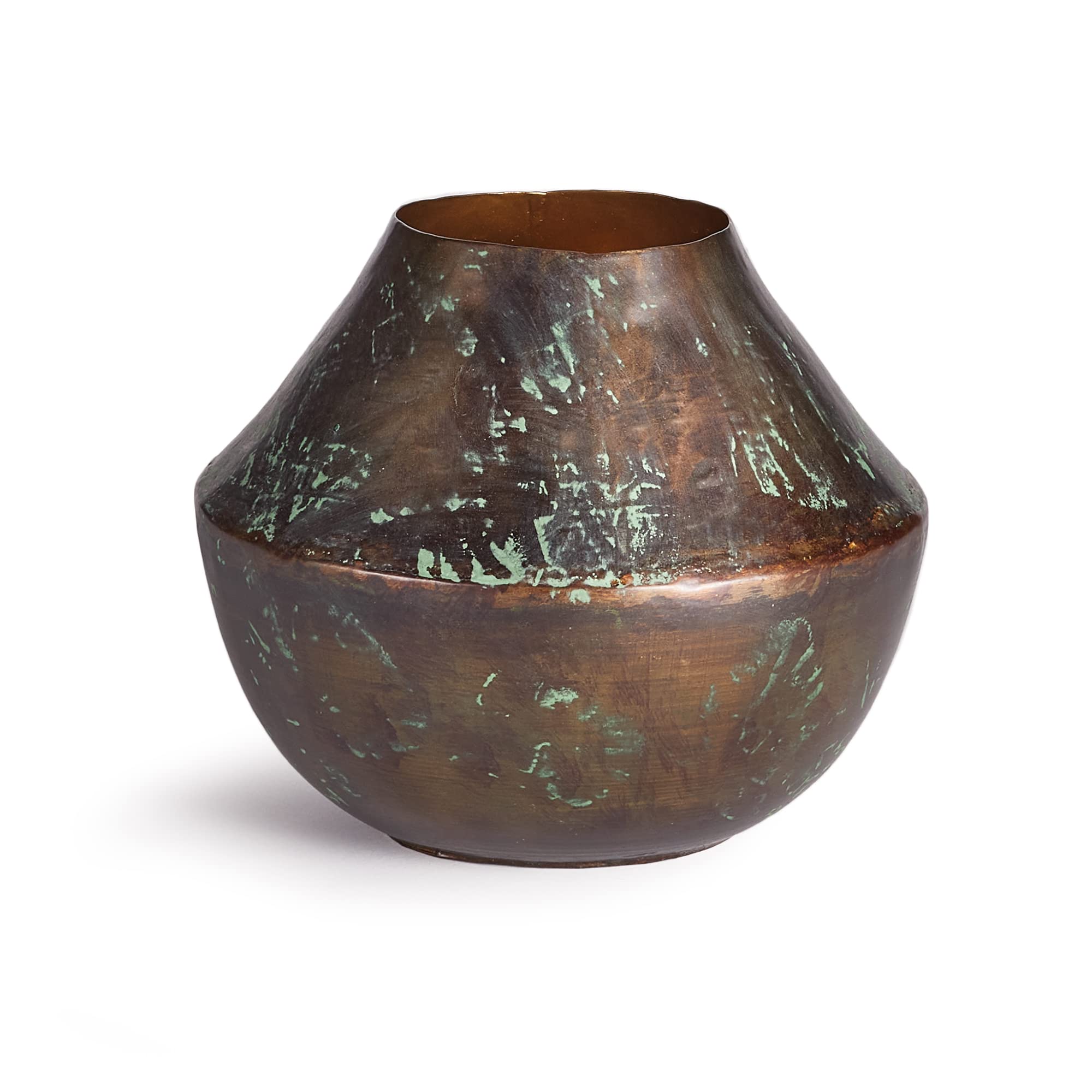 Napa Home & Garden Ilya Teardrop Vase - Small Brown Ceramic Vase for Home Decor, Wedding Centerpieces & Tabletop Display