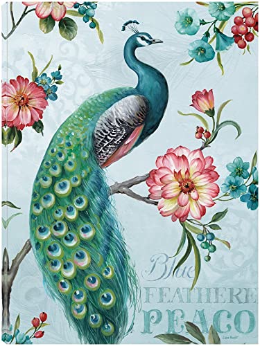 Blue Feathered Peacock I