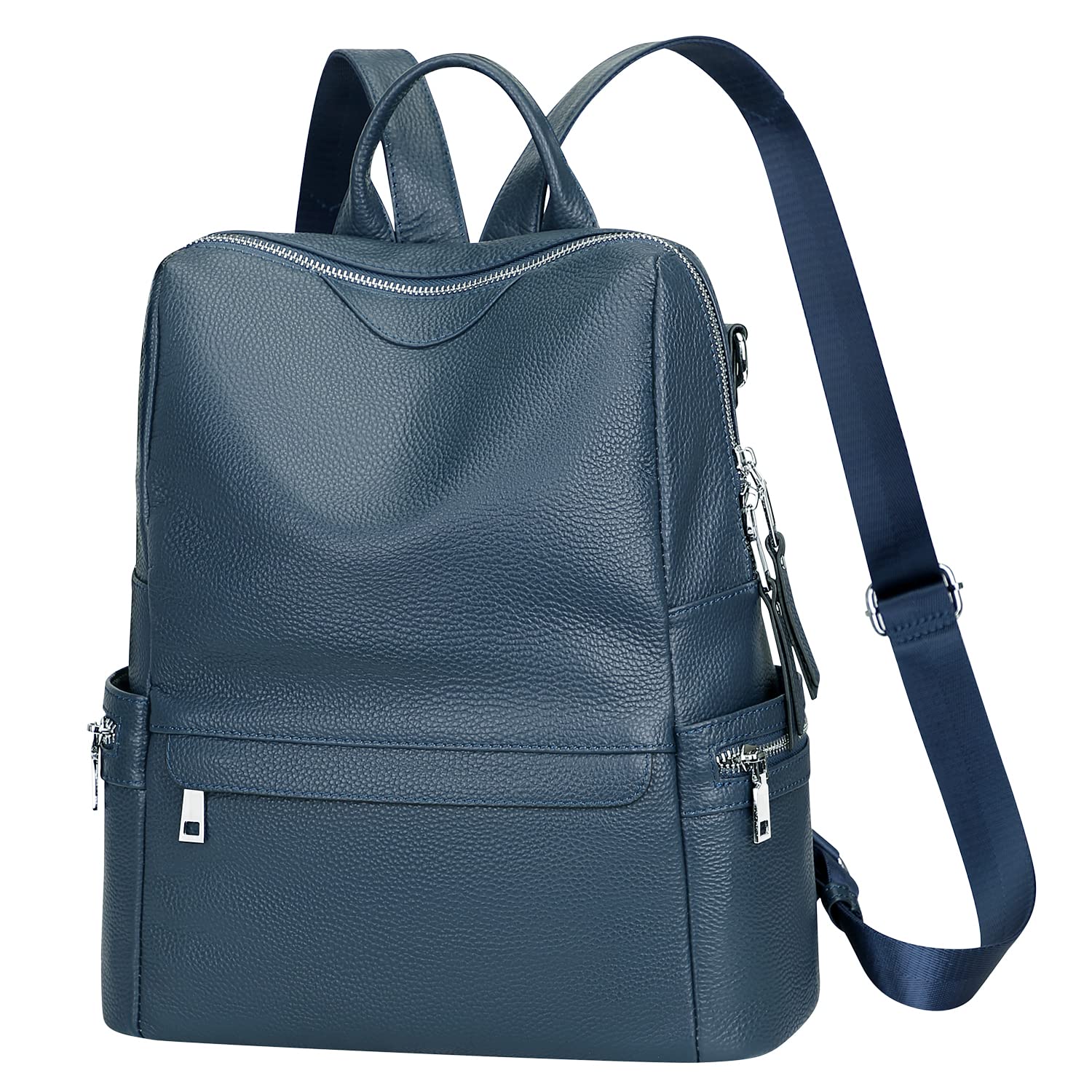 ALTOSY Genuine Leather Backpack for Women - Elegant Ladies Leather Shoulder Bag Purse - Perfect for Work, Travel & College