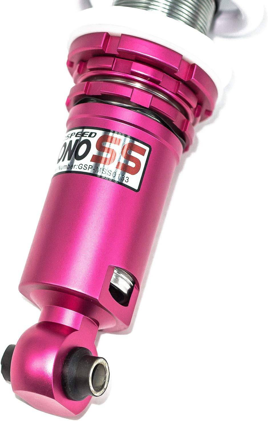 Godspeed Project® Mono SS™ Front & Rear Coilover Kit for 2013-2020 Subaru BRZ - Performance Suspension Upgrade for Track & Street Driving