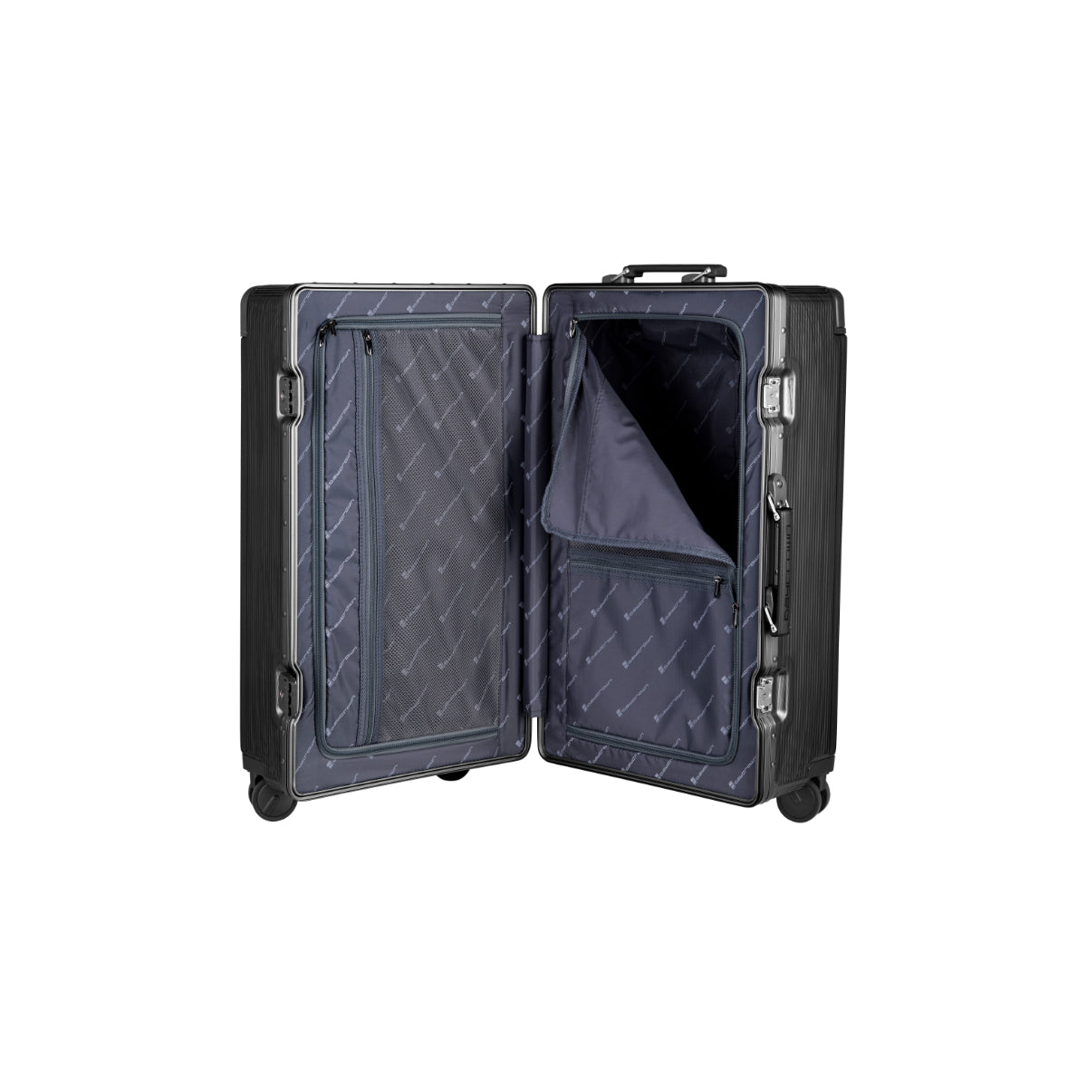 Daycrown Extra Wide Aluminum Frame Telescopic Handle Trunk Luggage - Perfect for Travel, Business Trips & Family Vacations
