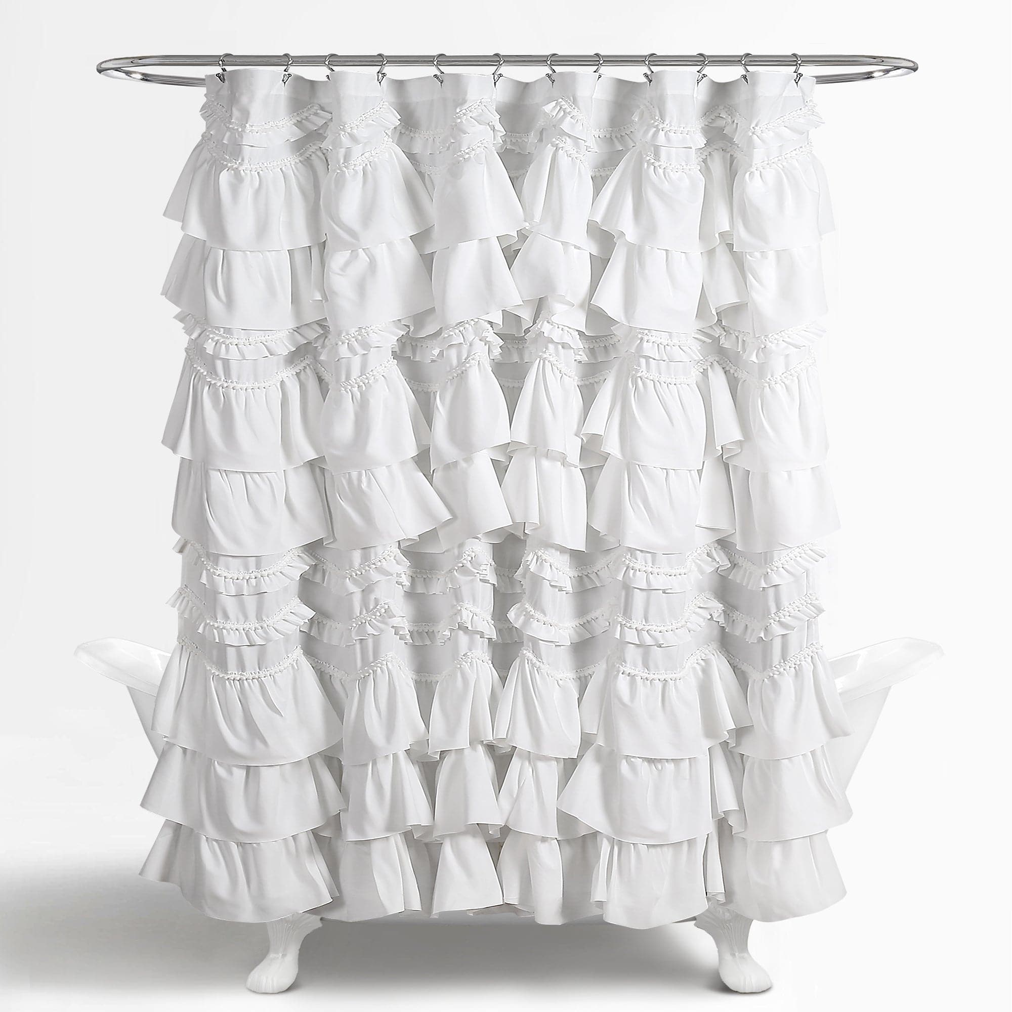 Stylish Waterproof Kemmy Shower Curtain - Elegant Bathroom Decor for Home & Hotel Use - Perfect for Daily Shower & Spa Relaxation