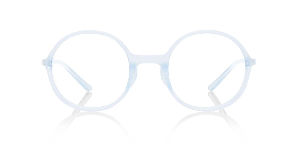 JINS Design Project x Ronan&Erwan Bouroullec SUGATA R 00 Eyeglasses - Lightweight Titanium Frame with Blue Light Blocking Lenses for Work & Digital Screen Use