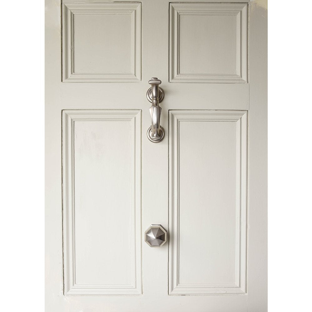 Satin Nickel Pointed Octagonal Door Pull - Modern Cabinet & Drawer Handle for Kitchen, Bathroom, and Furniture - Durable & Stylish Hardware Upgrade