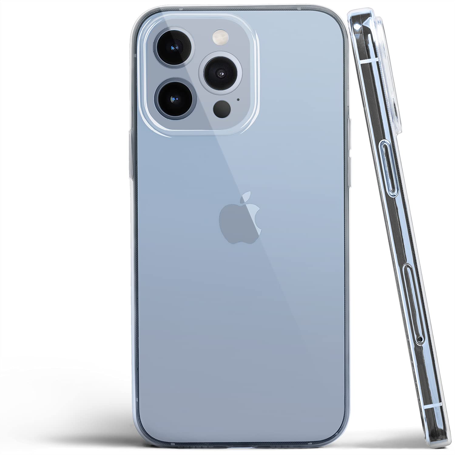 Totallee Ultra Thin Clear iPhone 13 Pro Max Case - Slim Minimalist Protective Cover for Apple iPhone 13 Pro Max (2021) - Perfect for Everyday Use, Work & Travel (Transparent)