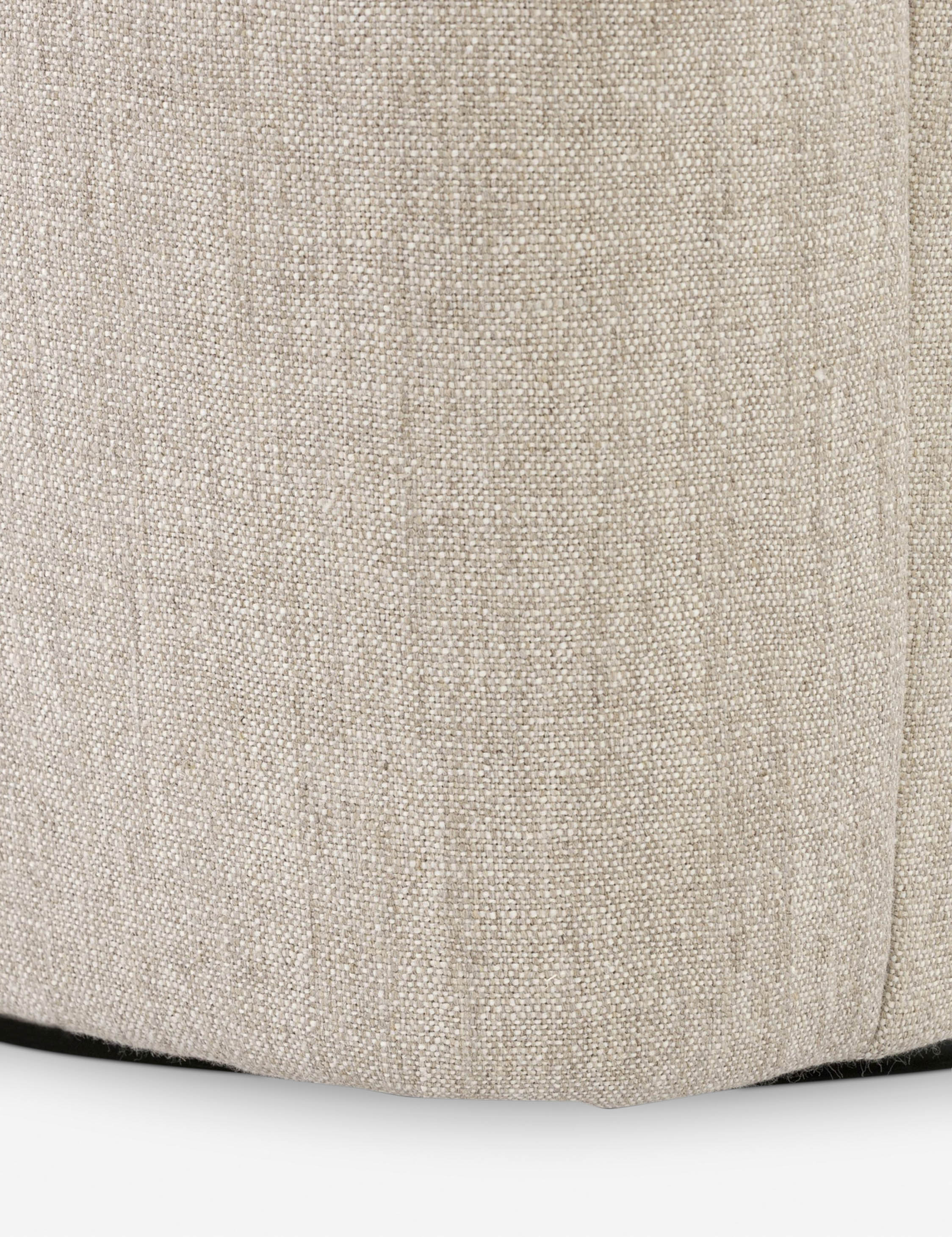 Amber Lewis x Four Hands Camellia Swivel Chair - Modern Rotating Accent Chair for Living Room, Bedroom, or Office