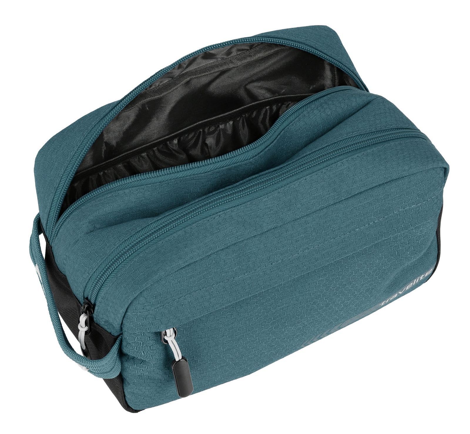 Travelite Hand Luggage Cosmetic Bag - 26cm 5L Waterproof Toiletry Organizer for Travel, Gym & Sports | Compact Carry-On Essentials Pouch for Makeup, Shampoo & Toiletries | Perfect for Vacations, Business Trips & Weekend Getaways