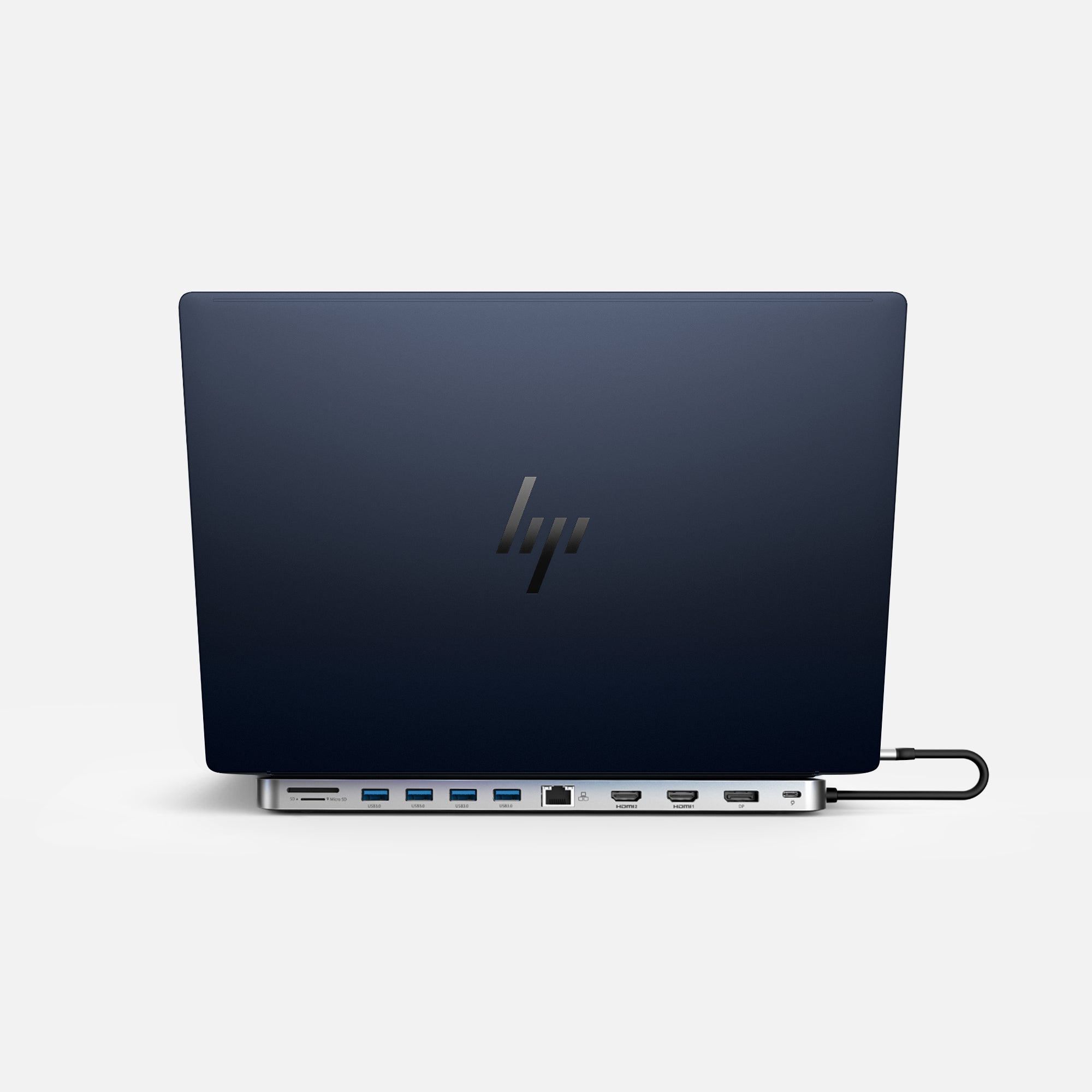 13-in-1 Laptop Stand Docking Station with Triple Display Support | USB-C Hub & Ergonomic Stand for MacBook, Dell, HP | Perfect for Home Office, Gaming & Multi-Tasking