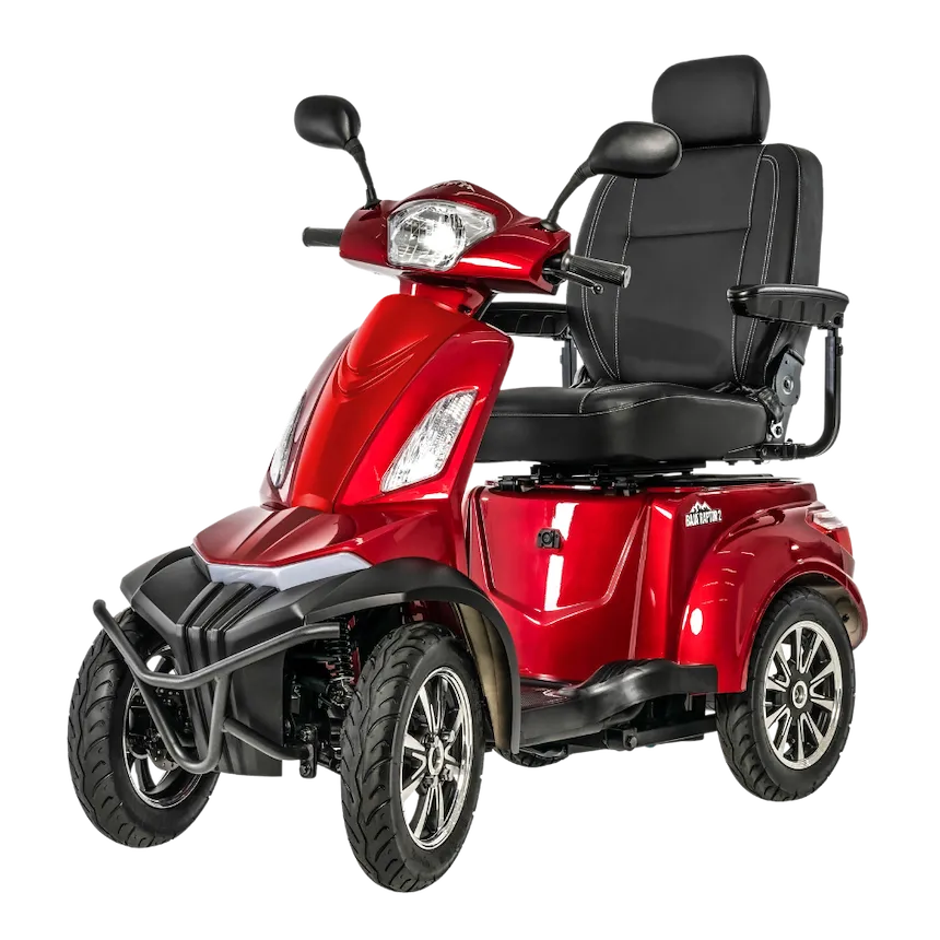 Pride Mobility BAJA Raptor 2 Heavy Duty 4-Wheel Mobility Scooter for Adults - Outdoor & Indoor Use, All-Terrain Electric Scooter for Shopping, Travel & Daily Commuting