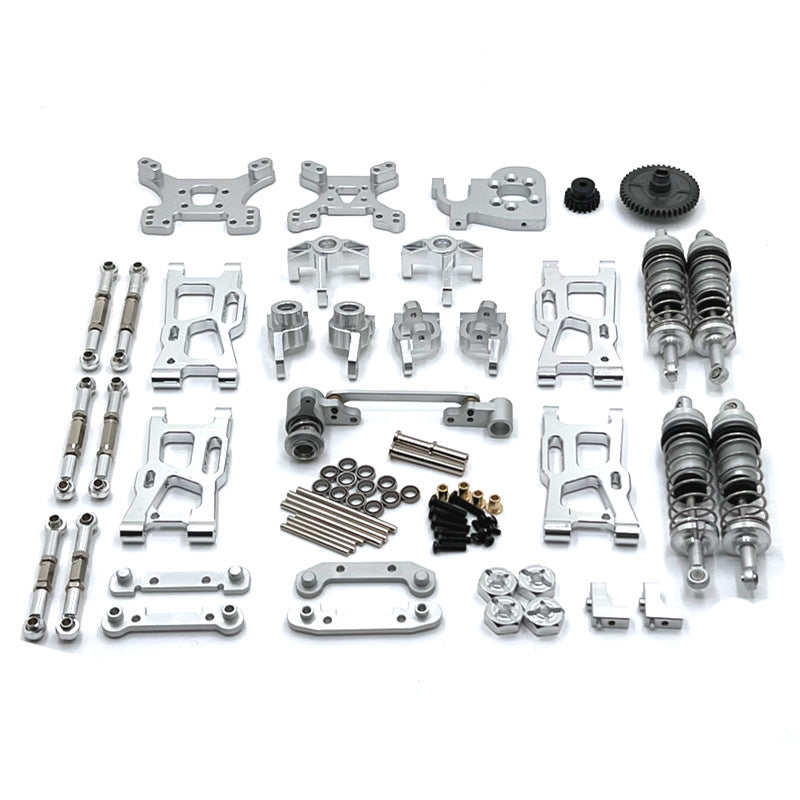WLtoys 124007 RC Car Upgrade Parts Kit - High-Performance Replacement Parts for RIaarIo, XDKJ 001, 006 & AM X12 Models - Perfect for Off-Road Racing and DIY RC Car Maintenance