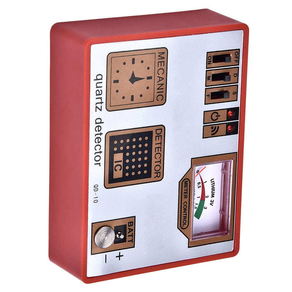 Quartz Watch Tester Machine - Multifunction Demagnetizer, Battery Tester, Pulse & Timing Tool for Watch Repair, DIY Enthusiasts, and Professional Horologists