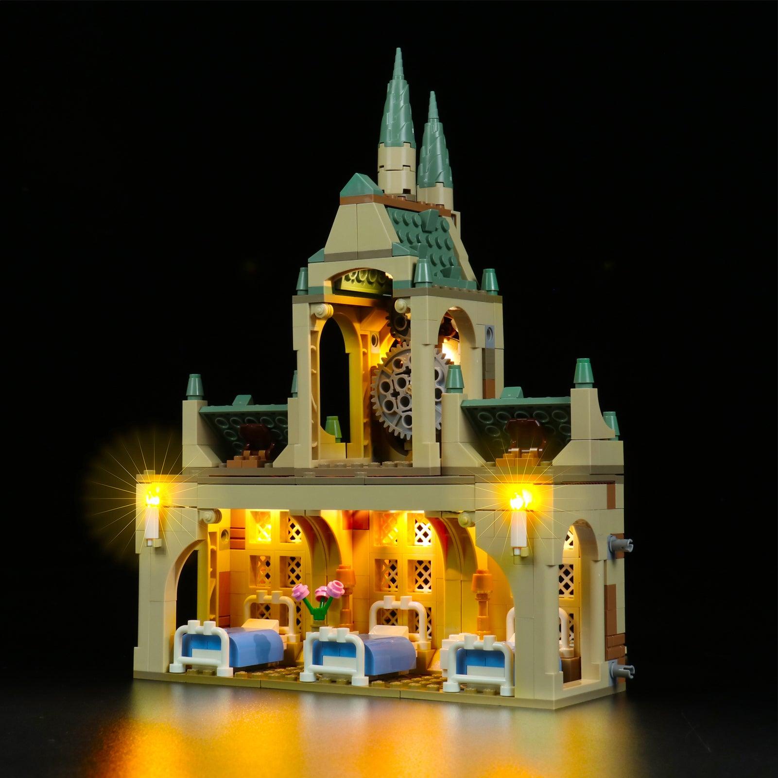 Best Light Kit for LEGO Harry Potter Hogwarts Hospital Wing 76398 - DIY Lighting Set for LEGO Buildings - Perfect for Display & Nighttime Play