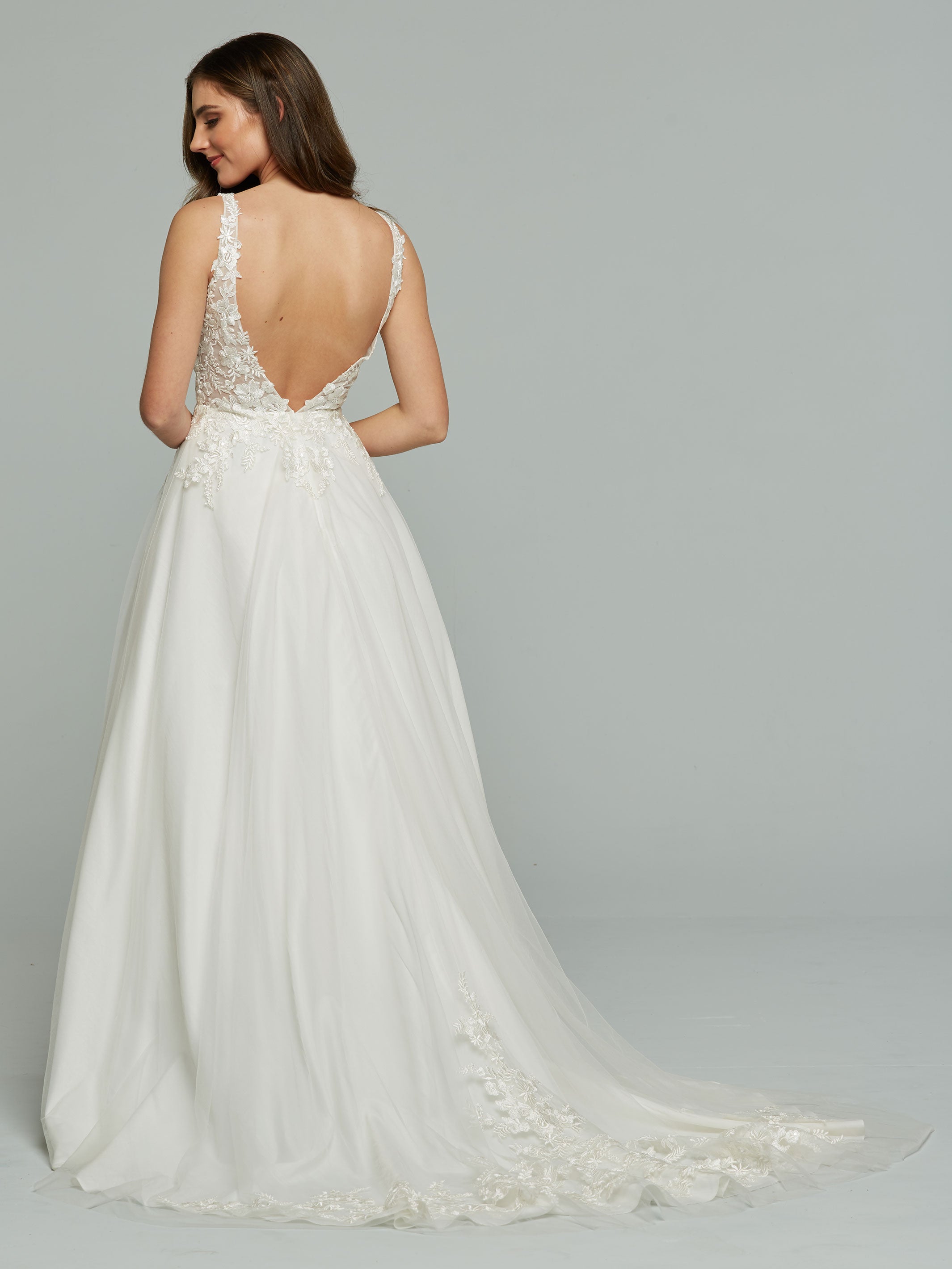 Try At Home Aspen Wedding Dress - Elegant Lace Bridal Gown for Church & Outdoor Weddings
