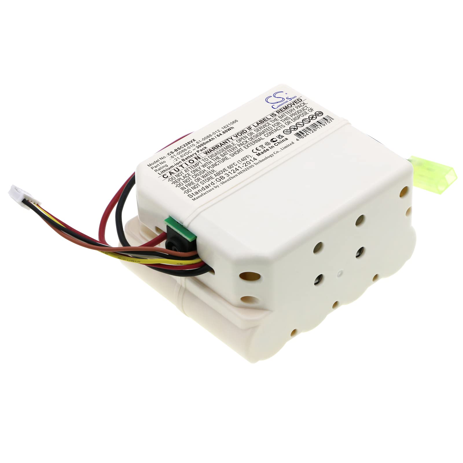 Replacement Battery for Bissell ICONpet Cordless 2288/22889 & Pro 2746/2746A - 3000mAh High-Capacity Li-ion - Perfect for Cordless Vacuum Cleaners & Pet Hair Removal